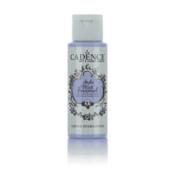 Cadence Style Matt Enamel Cam&Porselen Boyası 59 ml Lavanta Mavi E-349