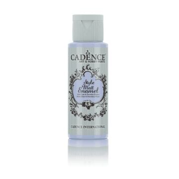 Cadence Style Matt Enamel Cam&Porselen Boyası 59 ml Gri Bulut E-350