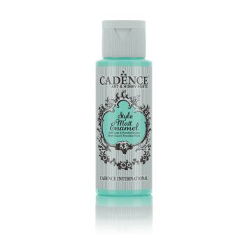 Cadence Style Matt Enamel Cam&Porselen Boyası 59 ml Açık Nane Yeşili E-355