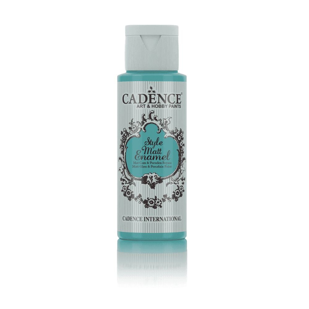 Cadence Style Matt Enamel Cam&Porselen Boyası 59 ml Ultramarine Yeşil E-356