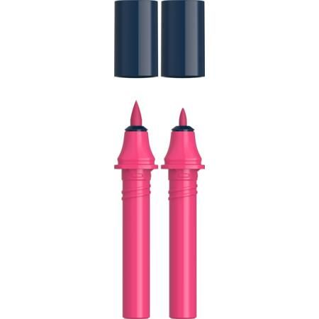 Schneider Paint-It 040 Twin Markör Kartuşu 2 li Royal Kırmızı