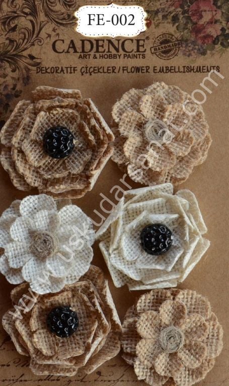Cadence 3D Dekoratif Çiçekler FE-002