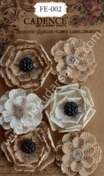 Cadence 3D Dekoratif Çiçekler FE-002