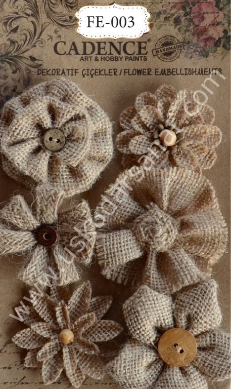 Cadence 3D Dekoratif Çiçekler FE-003