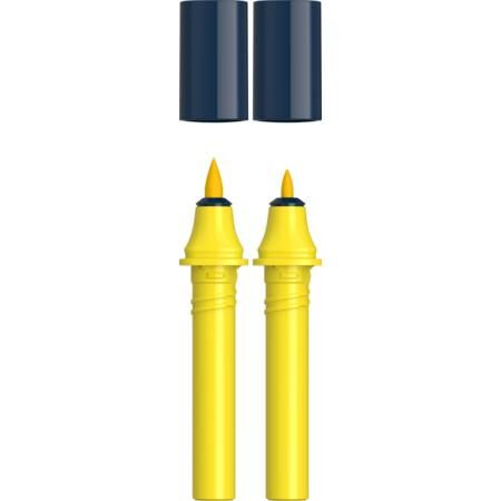 Schneider Paint-It 040 Twin Markör Kartuşu 2 li Sarı