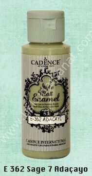 Cadence Style Matt Enamel Cam & Porselen Boyası 59 ml E 362 Sage 7 Adaçayo