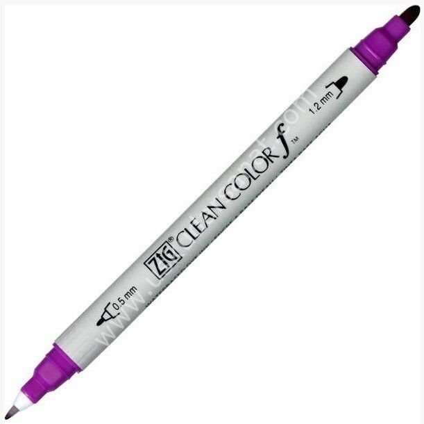 Zig Clean Color f Çift Uçlu Kalem 082 Purple