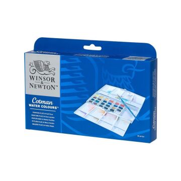 Winsor & Newton Cotman Tablet Sulu Boya 24 Renk