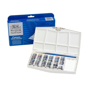 Winsor & Newton Cotman Tablet Sulu Boya 24 Renk