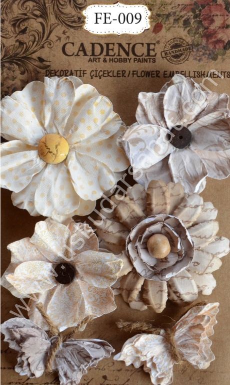 Cadence 3D Dekoratif Çiçekler FE-009