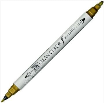 Zig Clean Color f Çift Uçlu Kalem 101 Metallic Gold