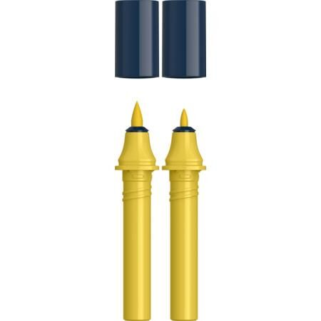 Schneider Paint-It 040 Twin Markör Kartuşu 2 li Hardal