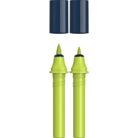 Schneider Paint-It 040 Twin Markör Kartuşu 2 li Elma Yeşili