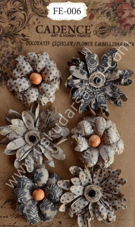 Cadence 3D Dekoratif Çiçekler FE-006