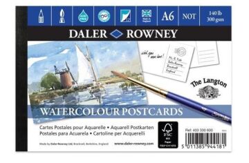 Daler Rowney Suluboya Postcard - A6 12 Yaprak 18534