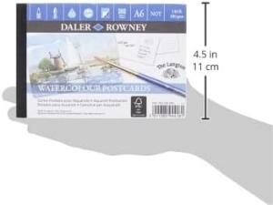 Daler Rowney Suluboya Postcard - A6 12 Yaprak 18534