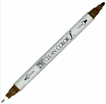 Zig Clean Color f Çift Uçlu Kalem 065 Medium Brown