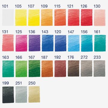 Faber Castell Goldfaber Kuruboya Kalem Seti Rulo Çantalı 30 parça