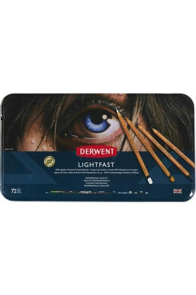 Derwent Lightfast Yağ Bazlı Kuru Boya Seti 72 Renk DW2302722