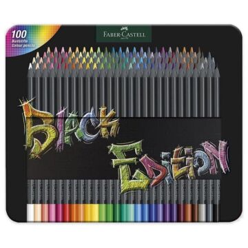 Faber Castell Black Edition Boya Kalemi 100lü