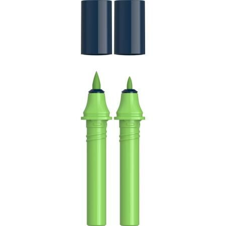 Schneider Paint-It 040 Twin Markör Kartuşu 2 li Yeşil