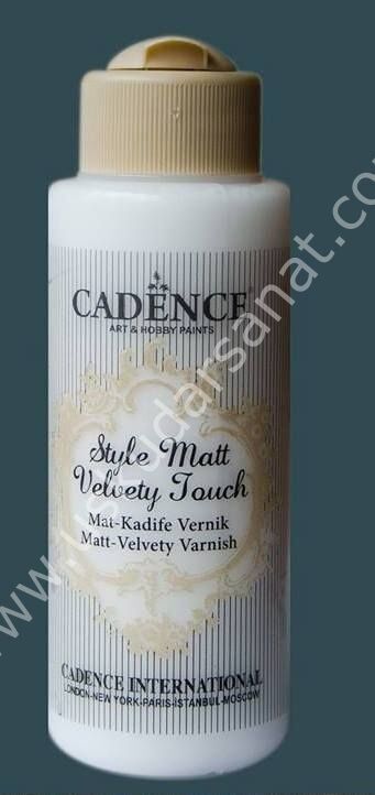Cadence Style Matt Velvety Touch, Kadife Mat Vernik 120ml
