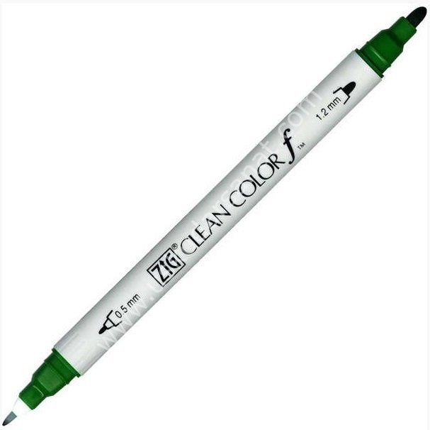 Zig Clean Color f Çift Uçlu Kalem 040 Green