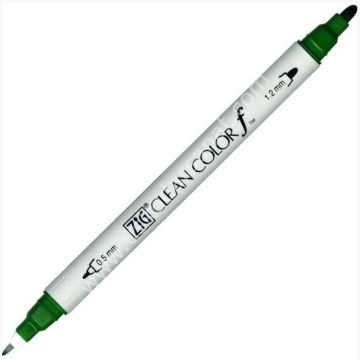 Zig Clean Color f Çift Uçlu Kalem 040 Green