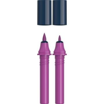 Schneider Paint-It 040 Twin Markör Kartuşu 2 li Koyu Mor