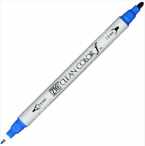 Zig Clean Color f Çift Uçlu Kalem 037 Cornflour Blue