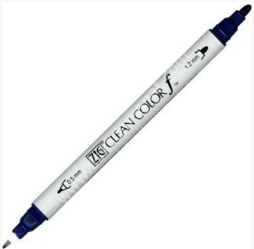 Zig Clean Color f Çift Uçlu Kalem 035 Deep Blue