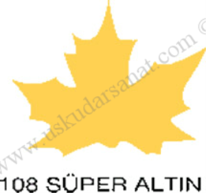 Cadence Su Bazlı Yaldız Boya 120ml 108 Süper Altın