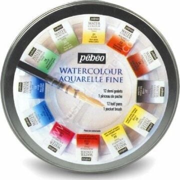 Pebeo 24 Renk 1/2 Tablet Suluboya