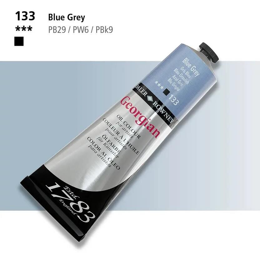Daler Rowney Georgian Yağlı Boya 225ml 133 Blue Grey