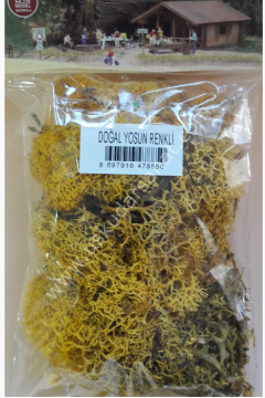Doğal Yosun Sarı 25gr