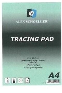 Alex Schoeller Alex Aydınger 90 Gram Bloknot A4 30'lu Alex-826