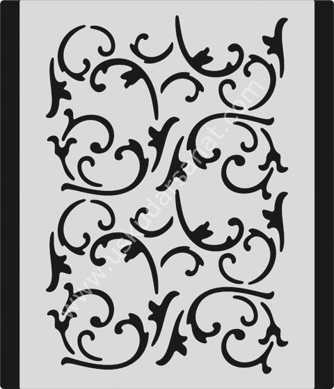 Mood Stencil Şablon 21x24 L067