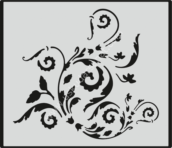 Mood Stencil Şablon 21x24 L069