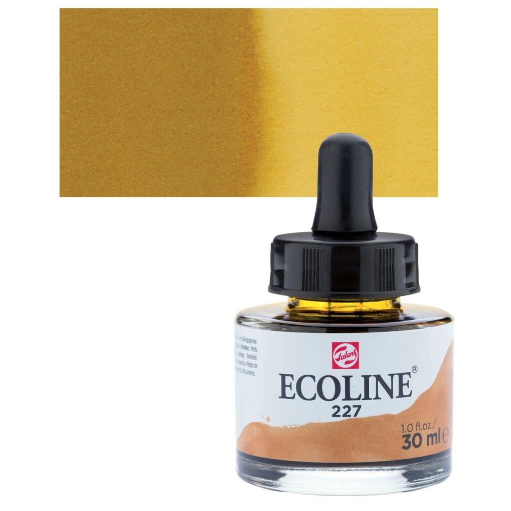Talens Ecoline Sıvı Suluboya 30 ml. 227 Yellow Ochre