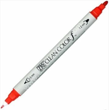Zig Clean Color f Çift Uçlu Kalem 020 Red