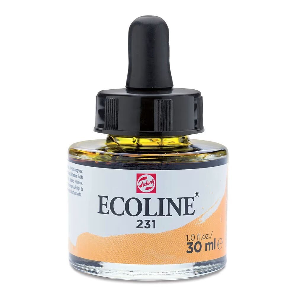 Ecoline Liquid Watercolour Sıvı Suluboya 30 ml Gold Ochre 231