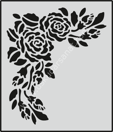 Mood Stencil Şablon 21x24 L071