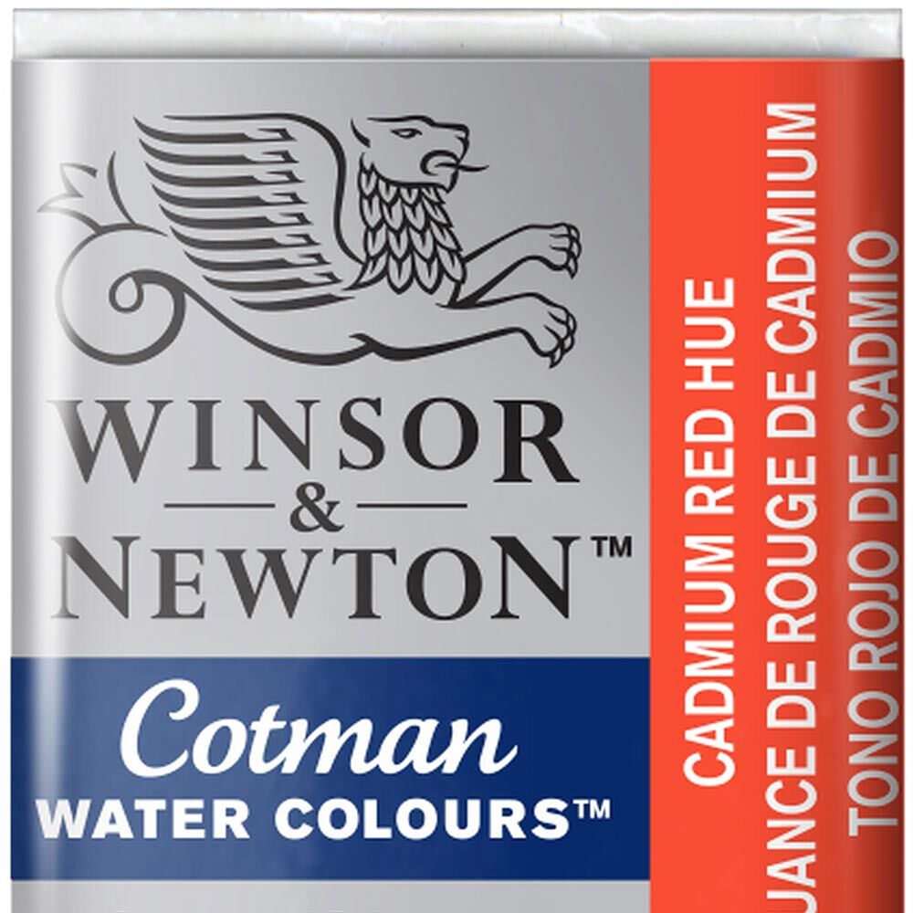 Winsor & Newton Cotman Yarım Tablet Suluboya Cadmium Red Hue 095