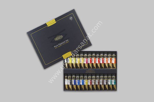 Mission Gold Suluboya Tüp 15ml 24+2 7ml Renk MWC-1524