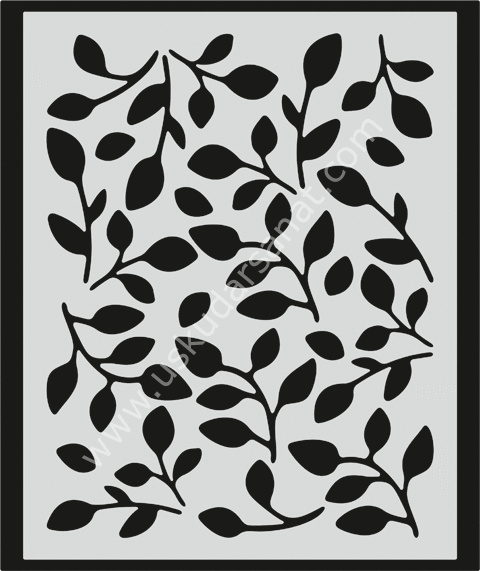 Mood Stencil Şablon 21x24 L074