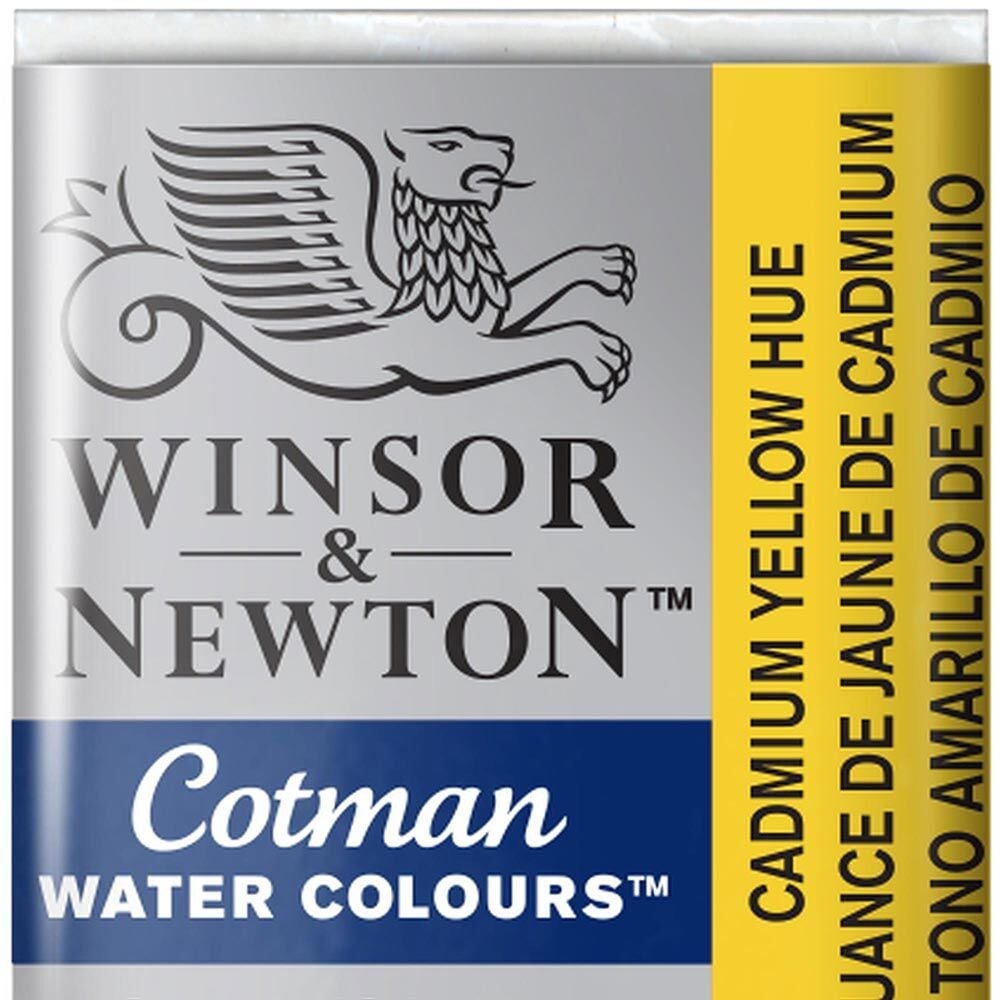 Winsor & Newton Cotman Yarım Tablet Suluboya Cadmium Yellow Hue 109
