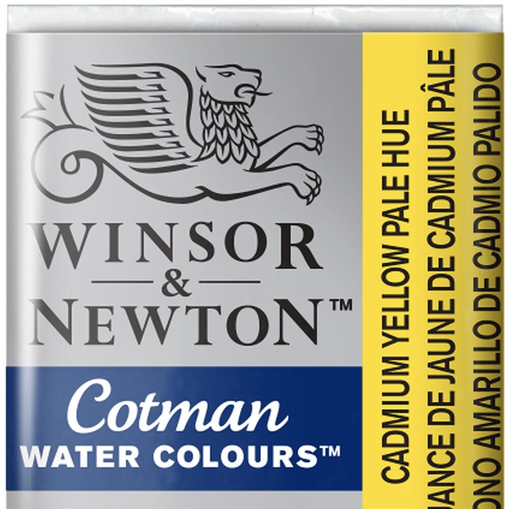 Winsor & Newton Cotman Yarım Tablet Suluboya Cadmium Yellow Pale Hue 119