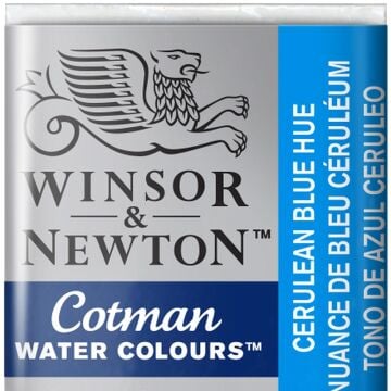 Winsor & Newton Cotman Yarım Tablet Suluboya Cerulean Blue Hue 139