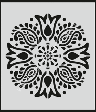 Mood Stencil Şablon 21x27 L077