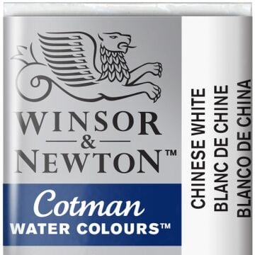 Winsor & Newton Cotman Yarım Tablet Suluboya Chinese White 150